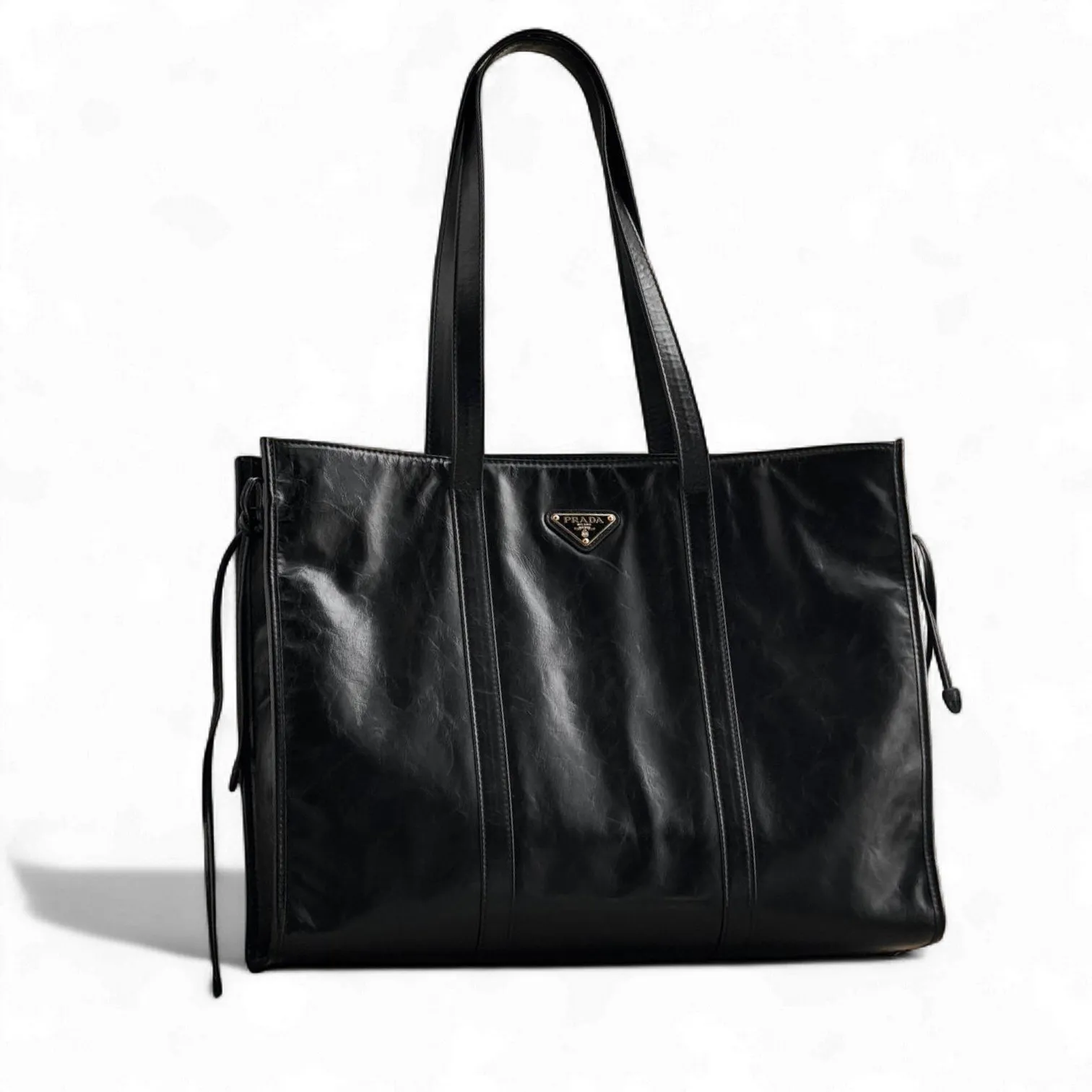 Сумка PRADA Large leather (33 см)