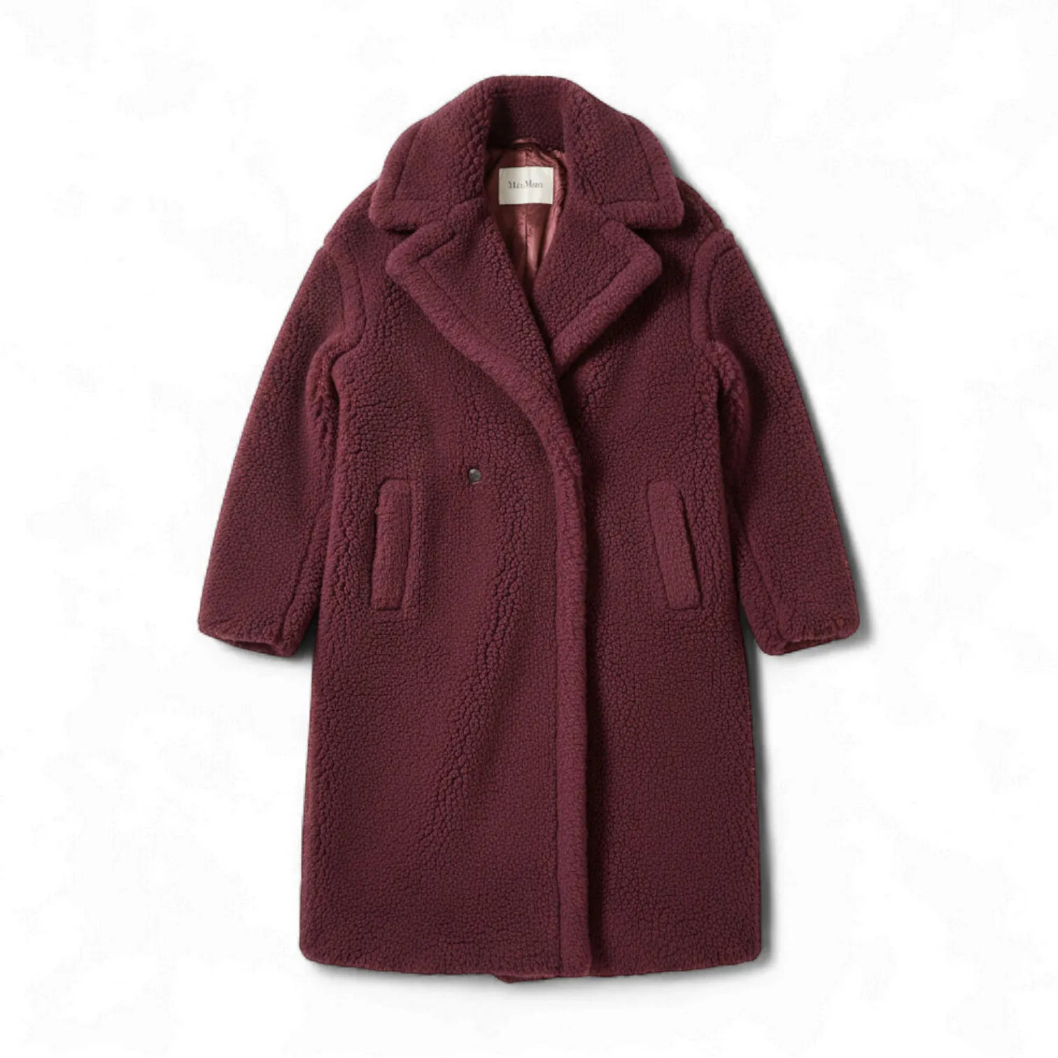 Шуба длинная искусственный мех MAX MARA