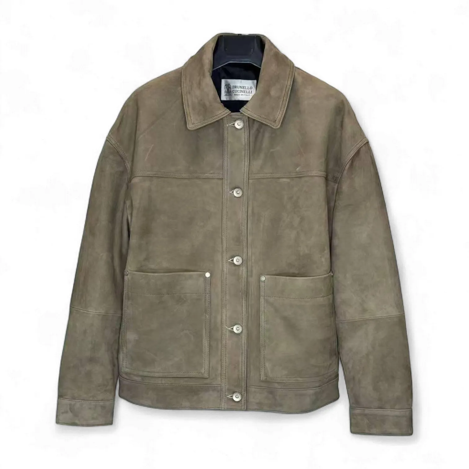 Замшевая куртка BRUNELLO CUCINELLI