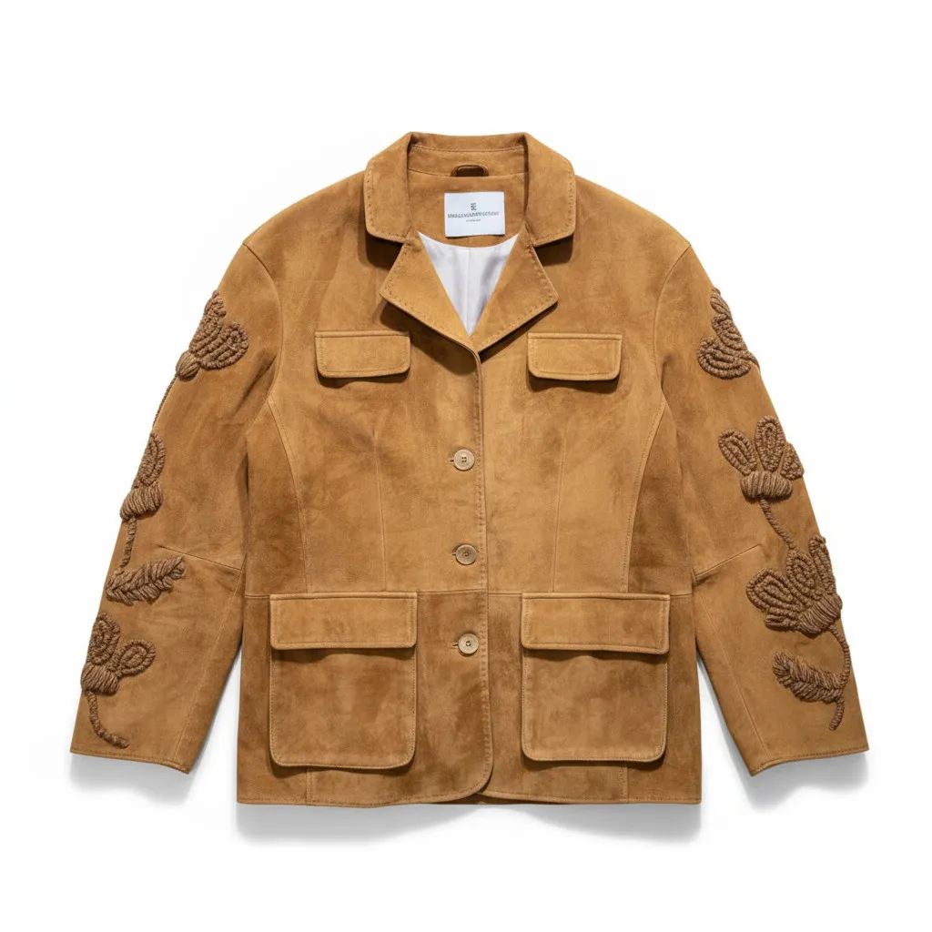 Кожаная куртка ERMANO SCERVINO
