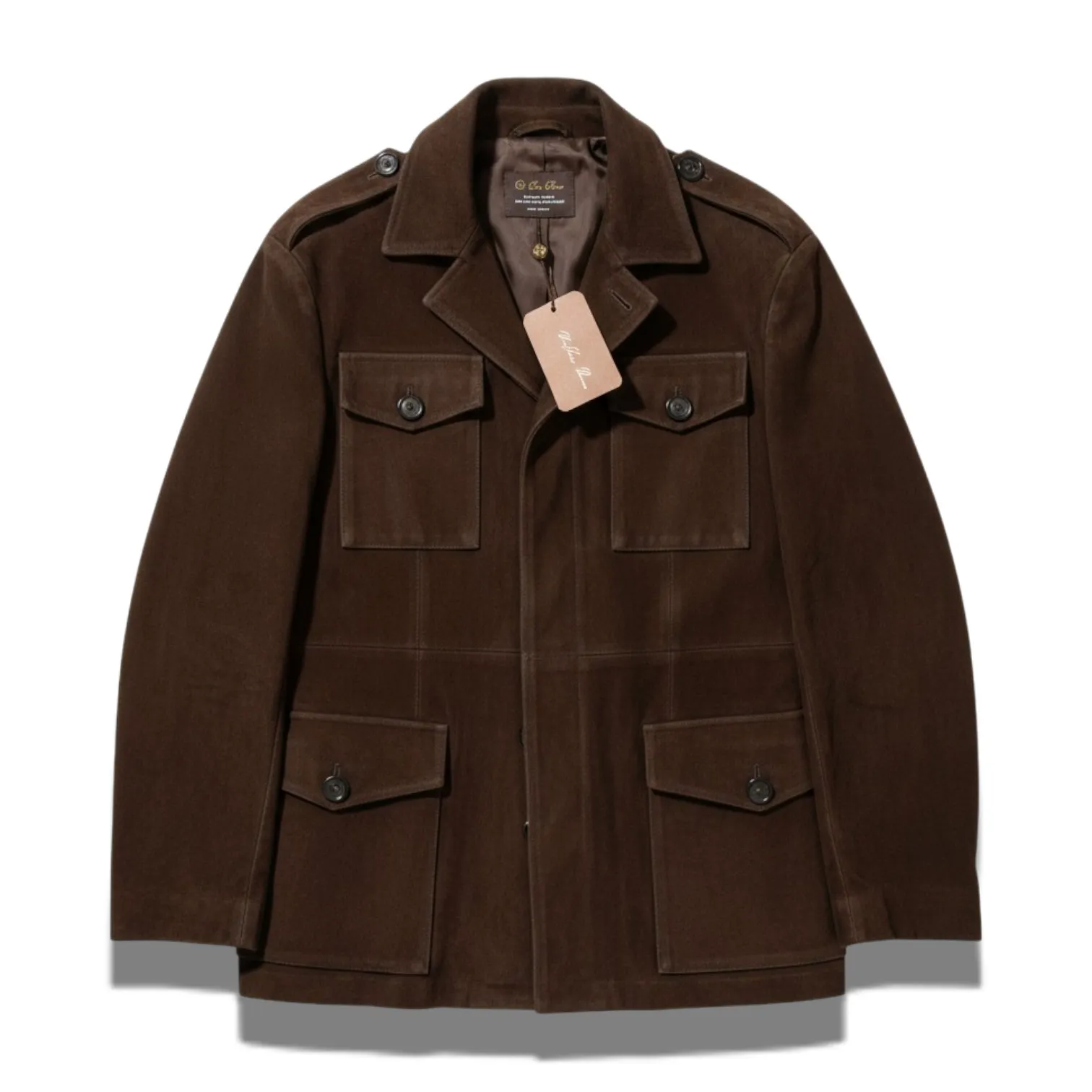 Замшевый пиджак LORO PIANA