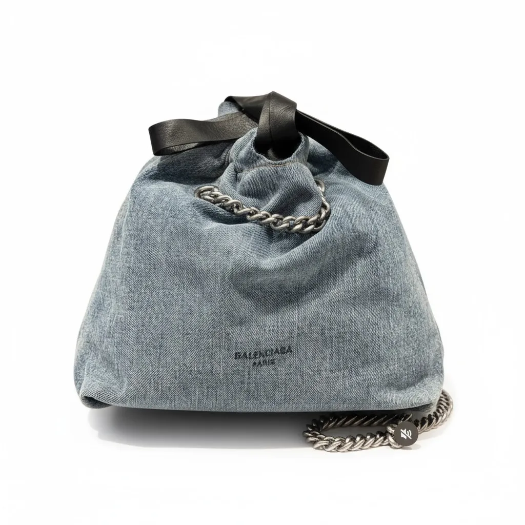 Сумка BALENCIAGA Crush Denim (29 см)