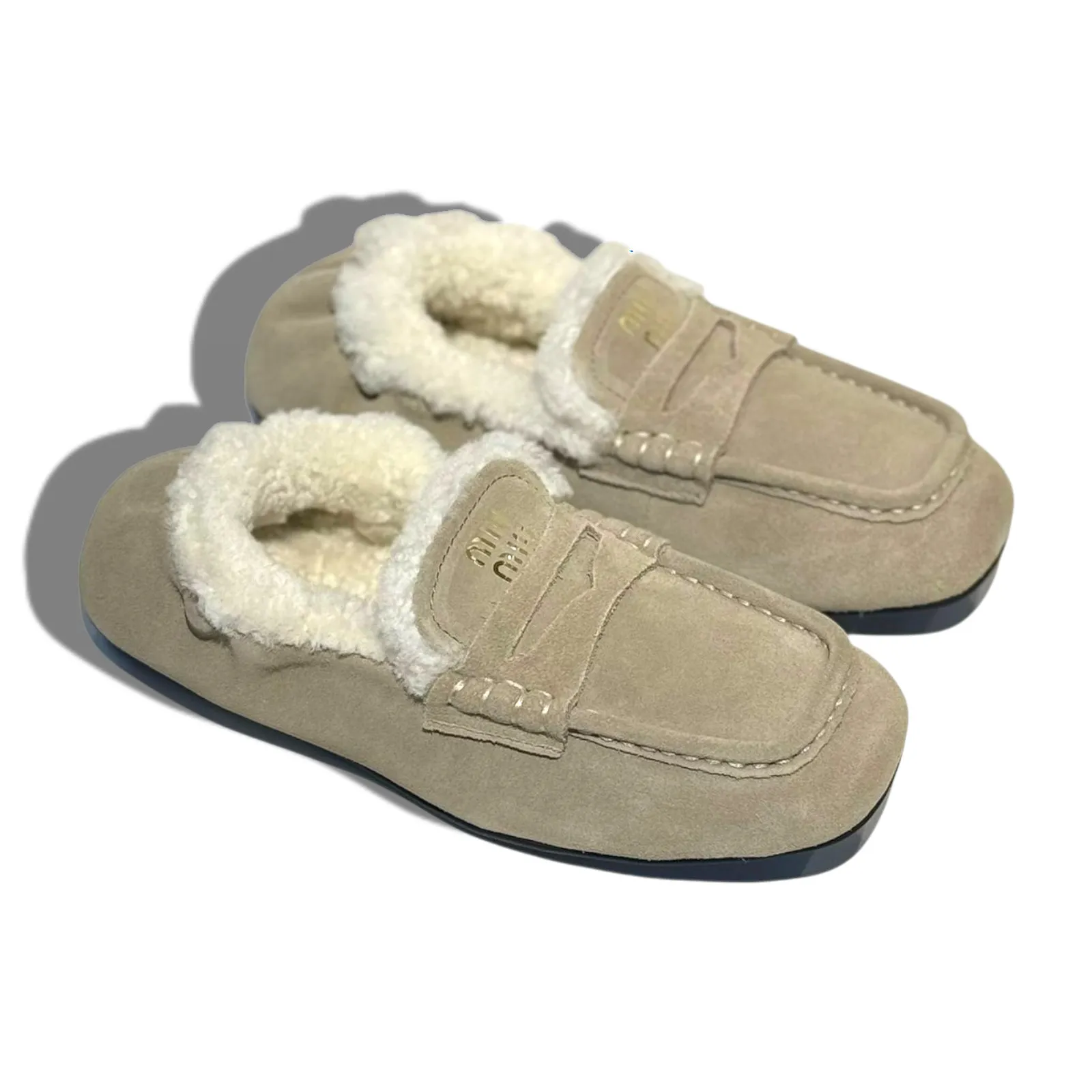 Лоферы MIU MIU