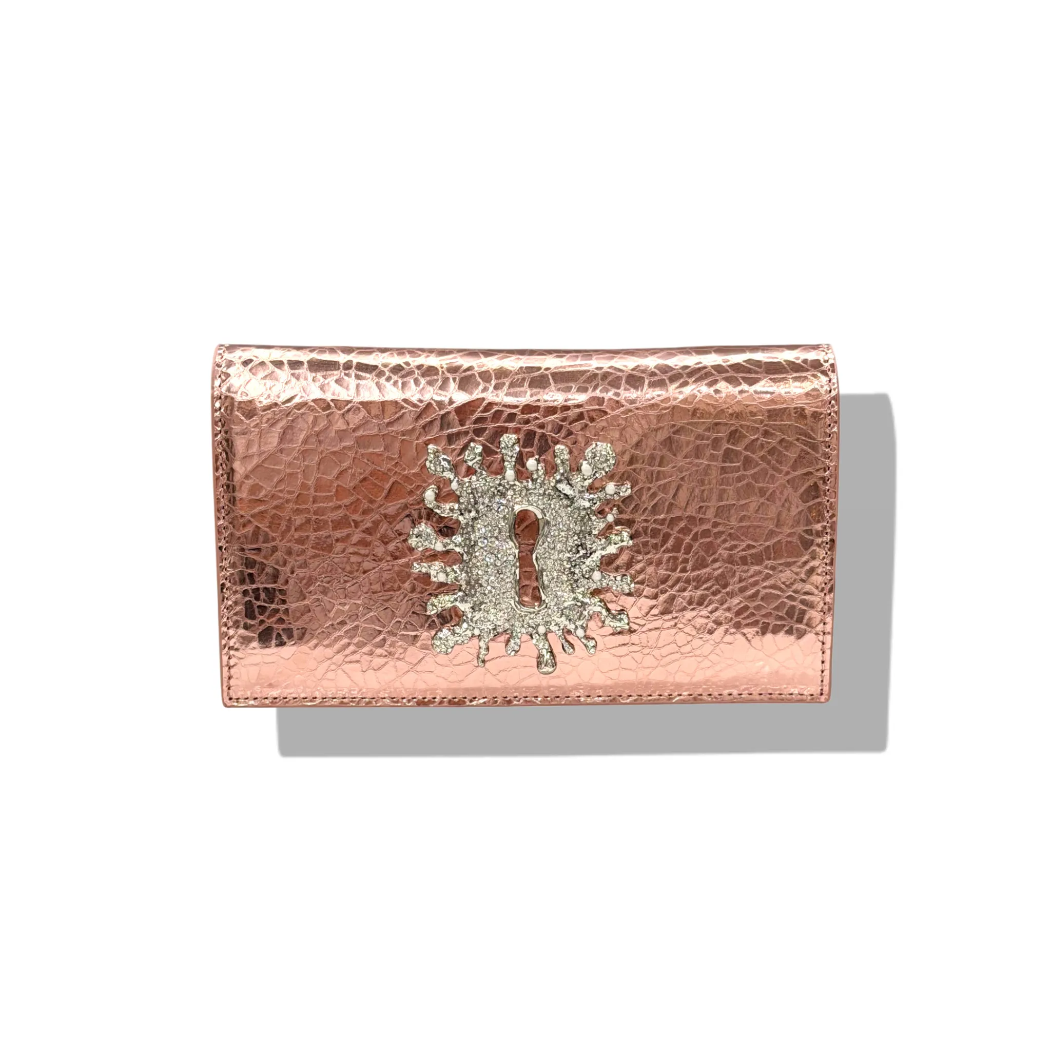 Клатч SCHIAPARELLI Leather Embellished Keyhole (19 см)
