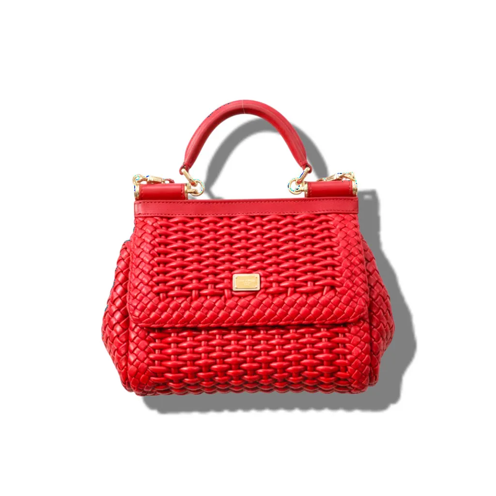 Сумка DOLCE GABBANA Woven Sicily (20 см)