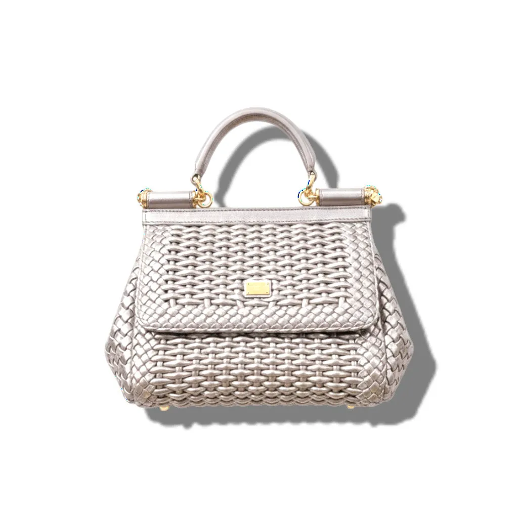 Сумка DOLCE GABBANA Woven Sicily (20 см)