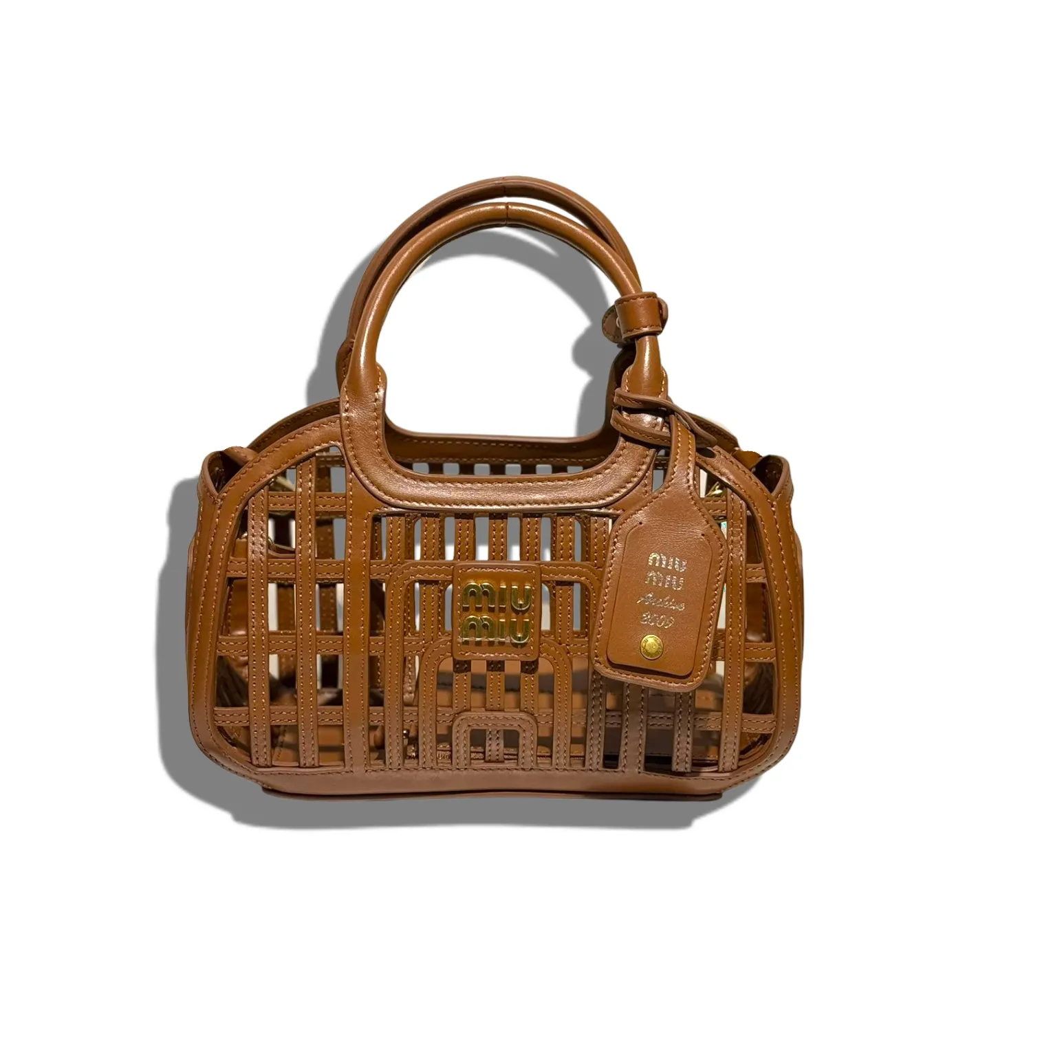 Сумка MIU MIU  Leather Basket (24 см)