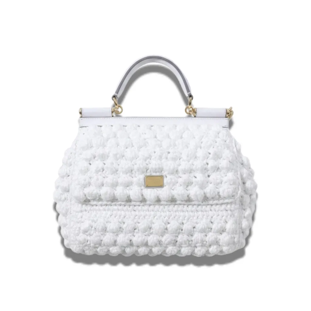 Сумка DOLCE GABBANA Macrame Sicily (25 см)
