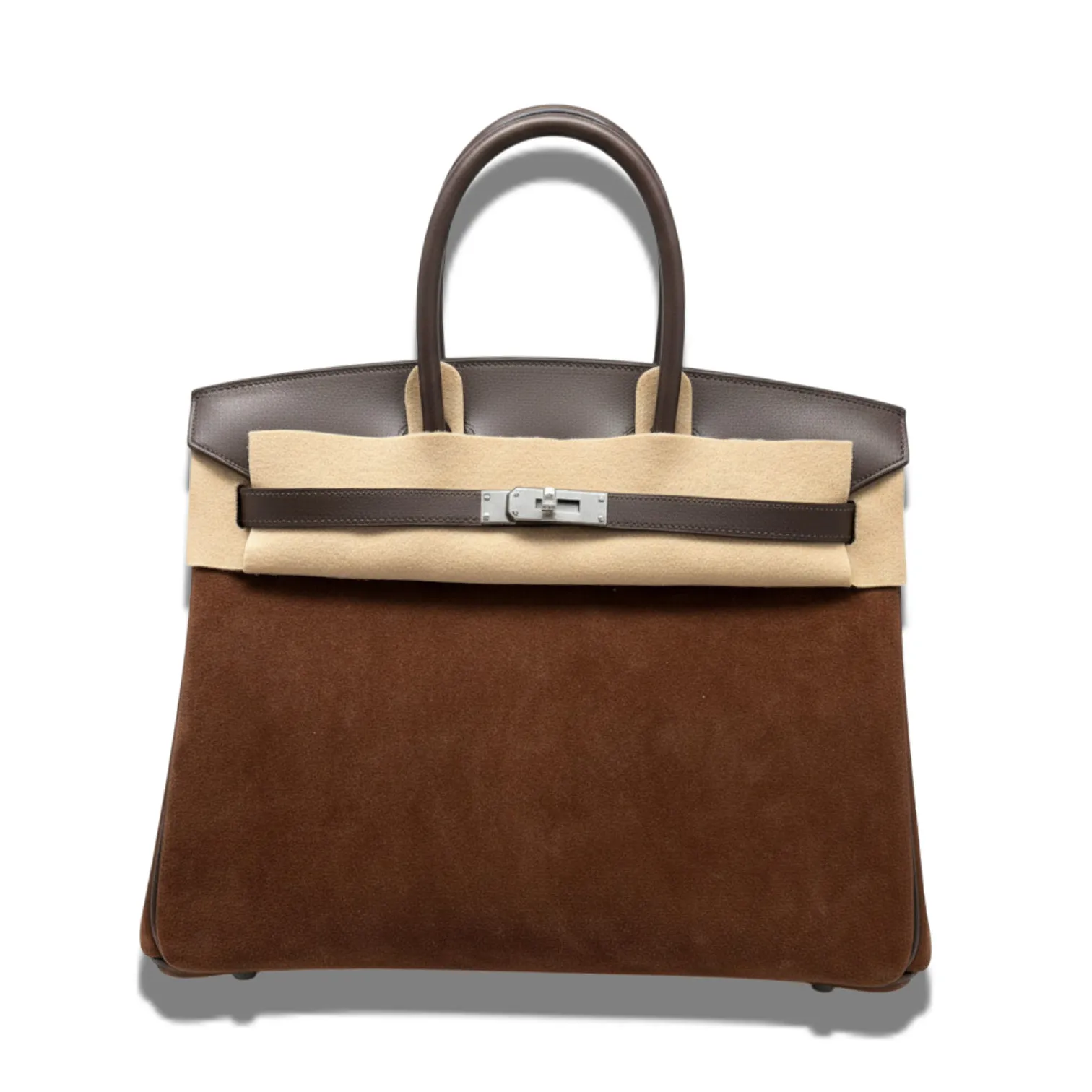 Сумка HERMES Birkin замша (35 см)