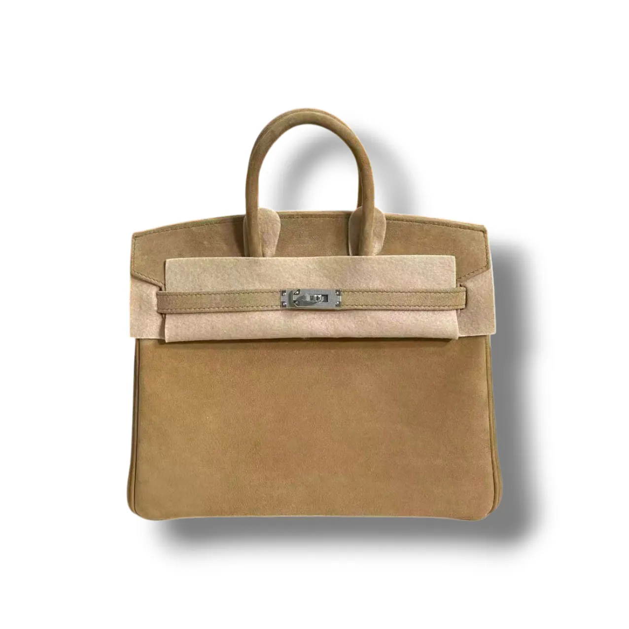Сумка HERMES Birkin замша (25 см)