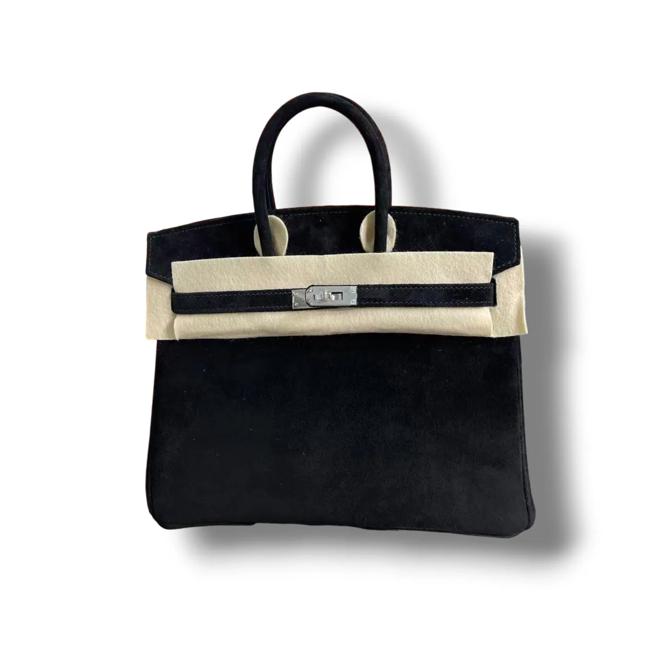 Сумка HERMES Birkin замша (25 см)