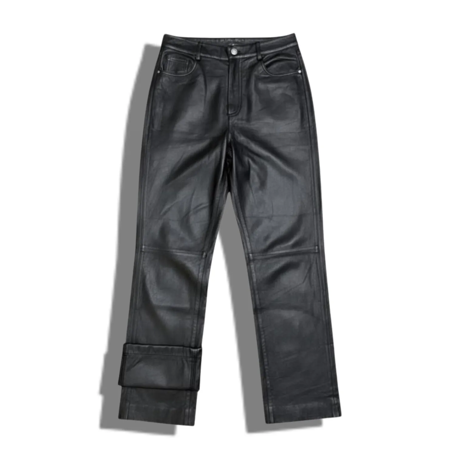 Кожаные брюки ACNE STUDIOS