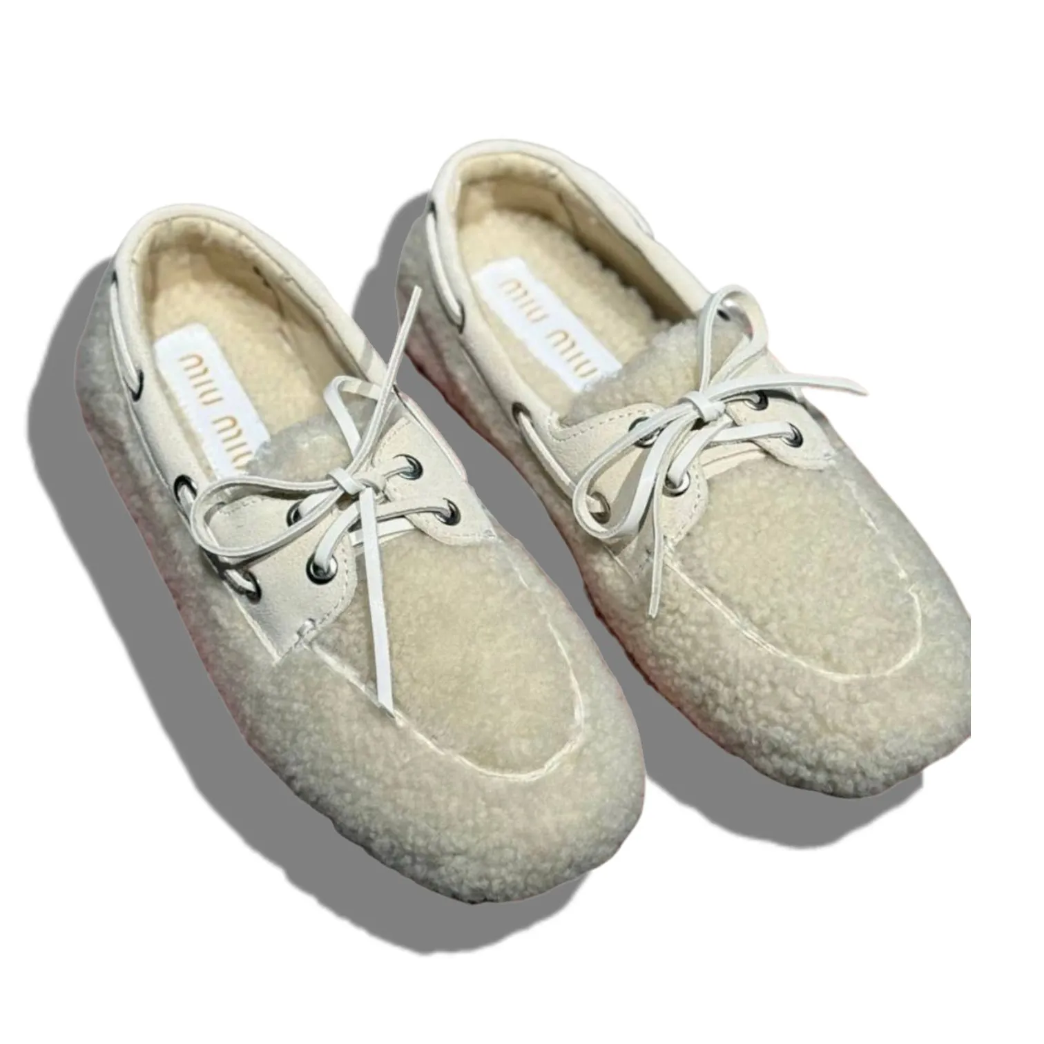 Лоферы MIU MIU