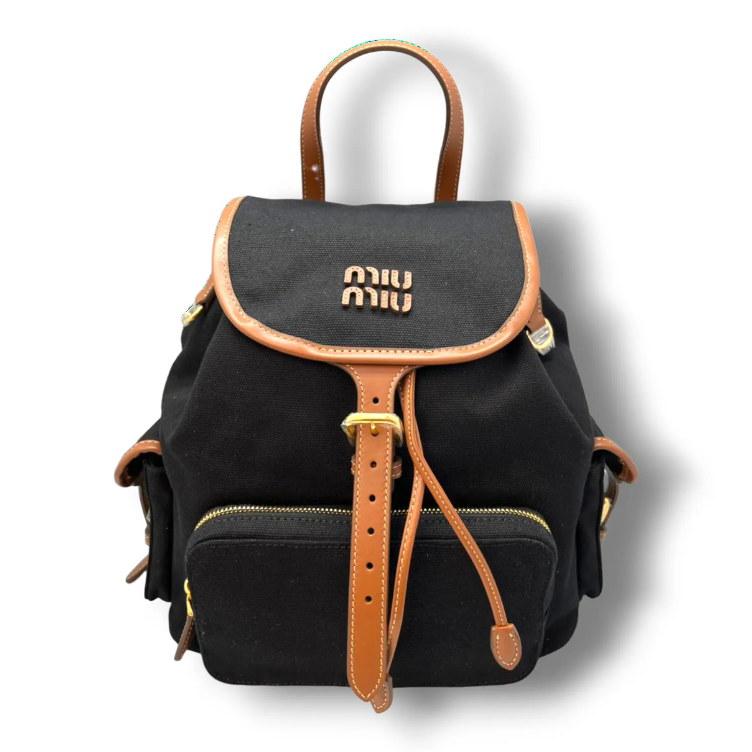 Рюкзак MIU MIU Canvas вельвет (25 см)
