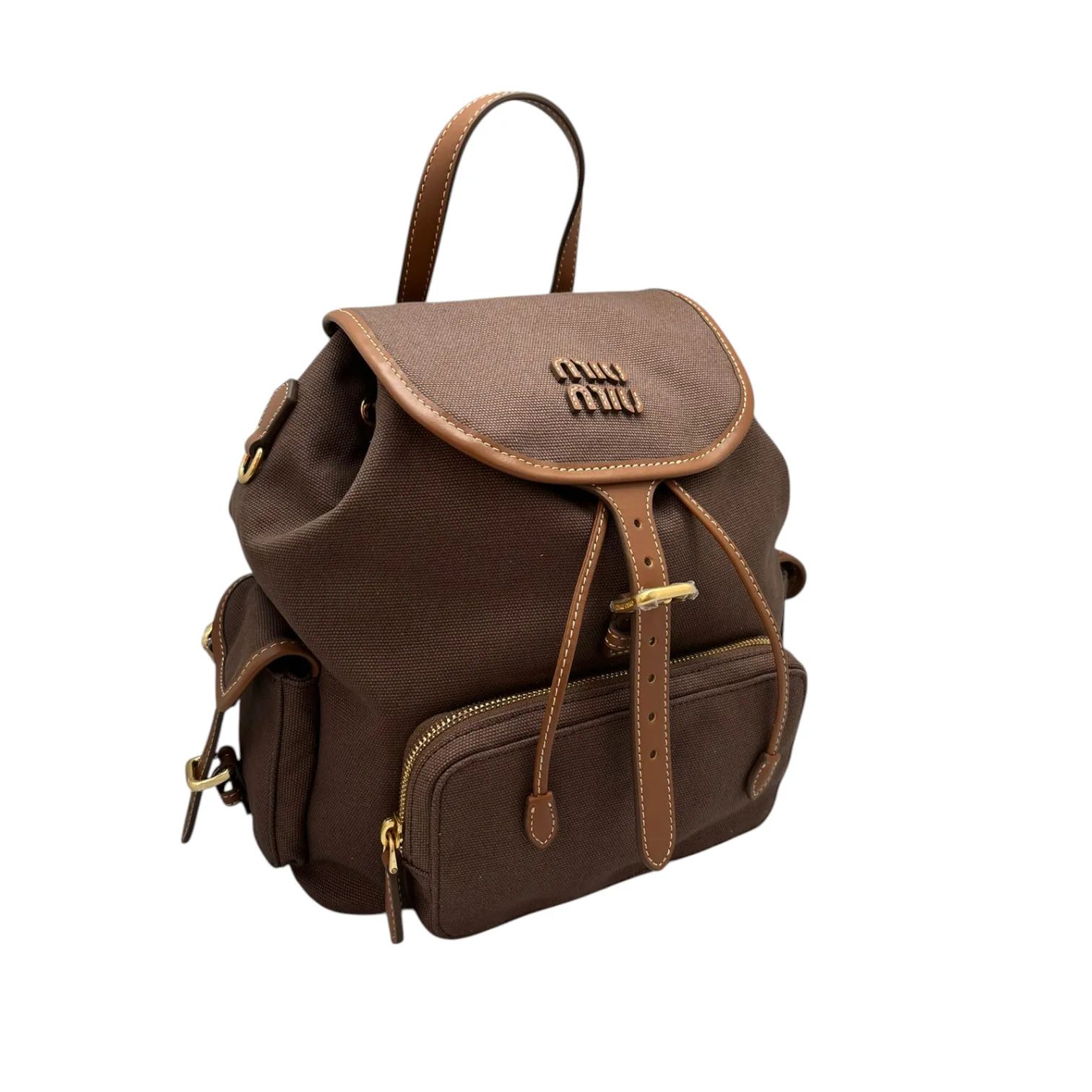 Рюкзак MIU MIU Canvas вельвет (25 см)