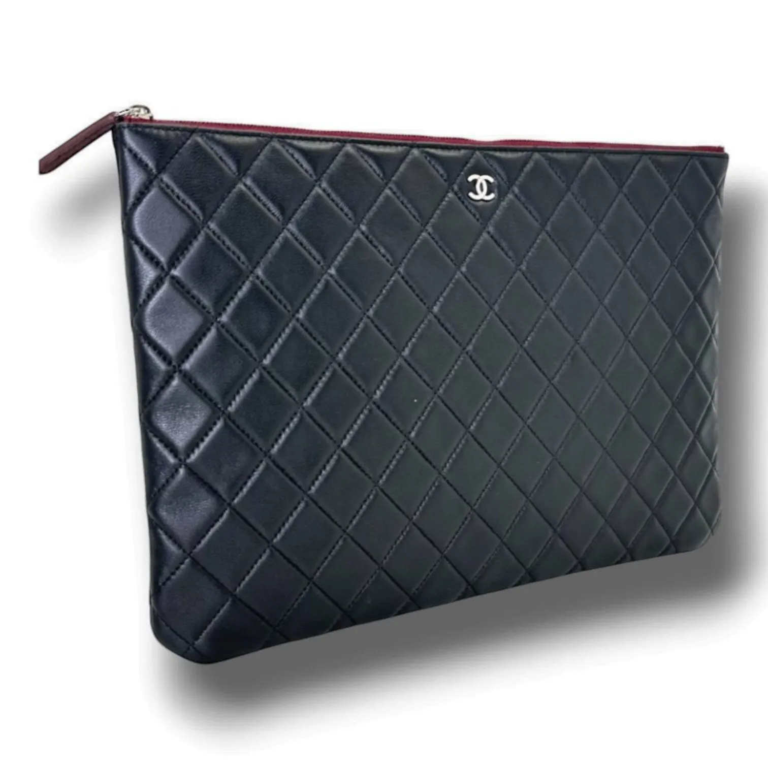 Папка CHANEL Classic Zipped Pouch (27 см)