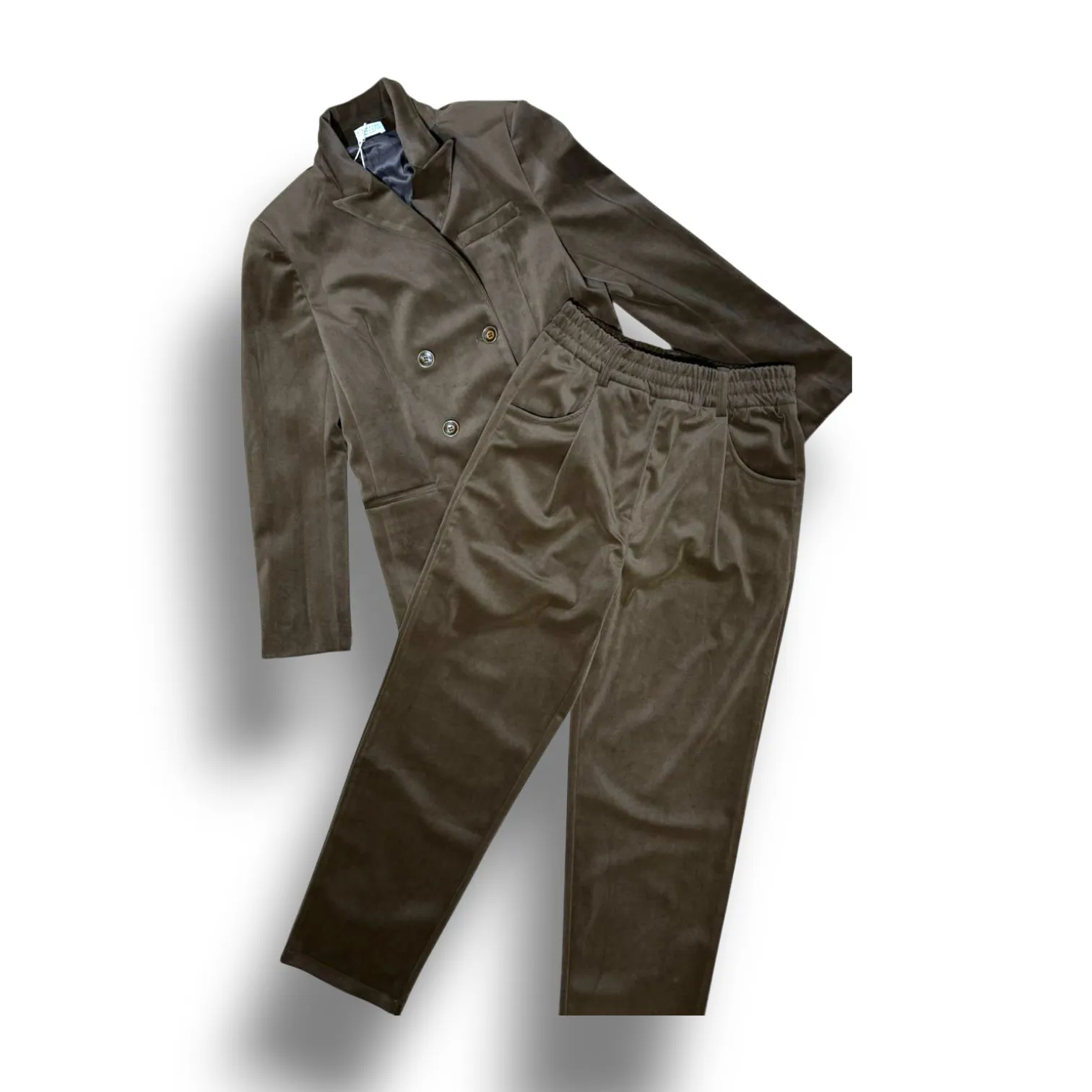 Костюм бархатный BRUNELLO CUCINELLI