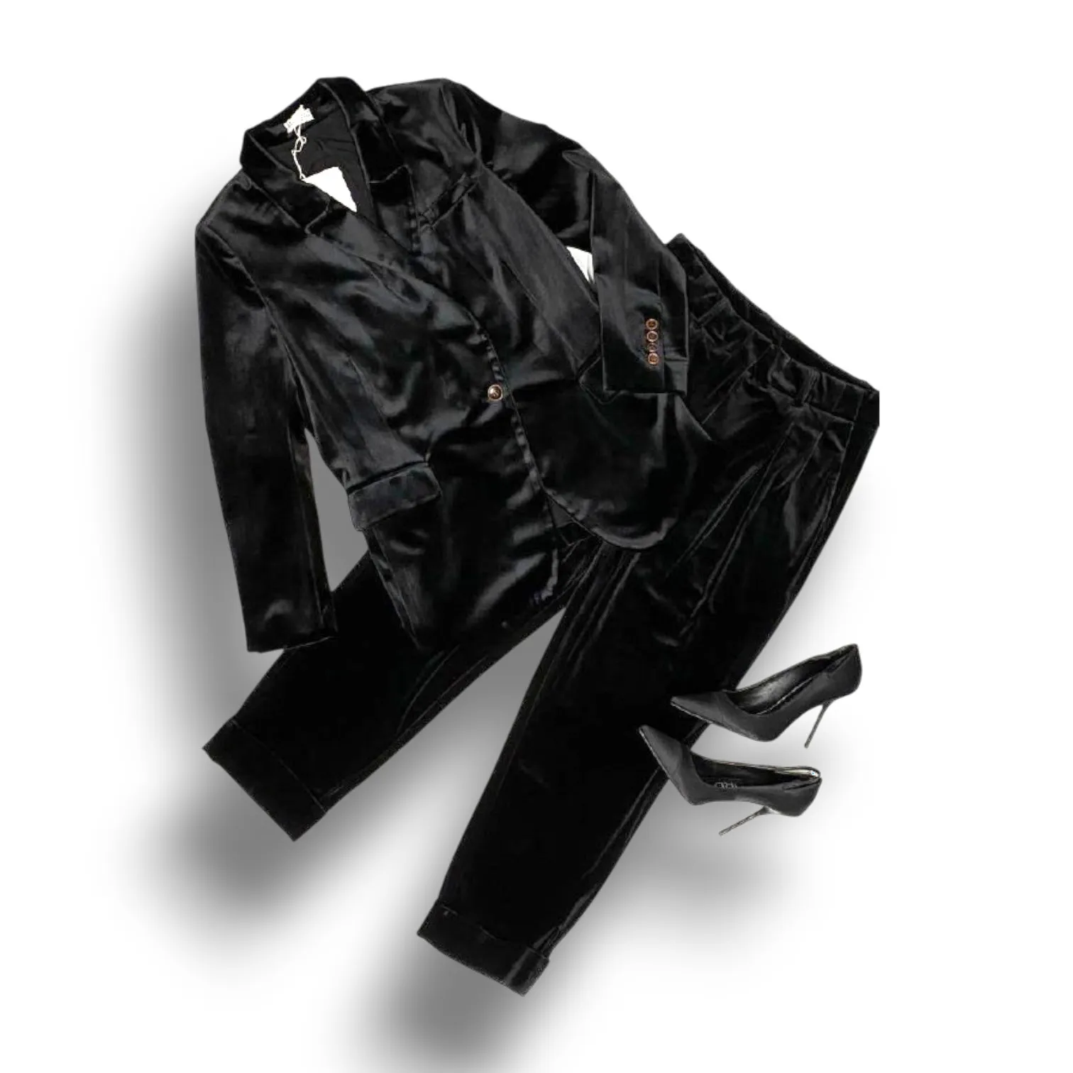Костюм бархатный BRUNELLO CUCINELLI