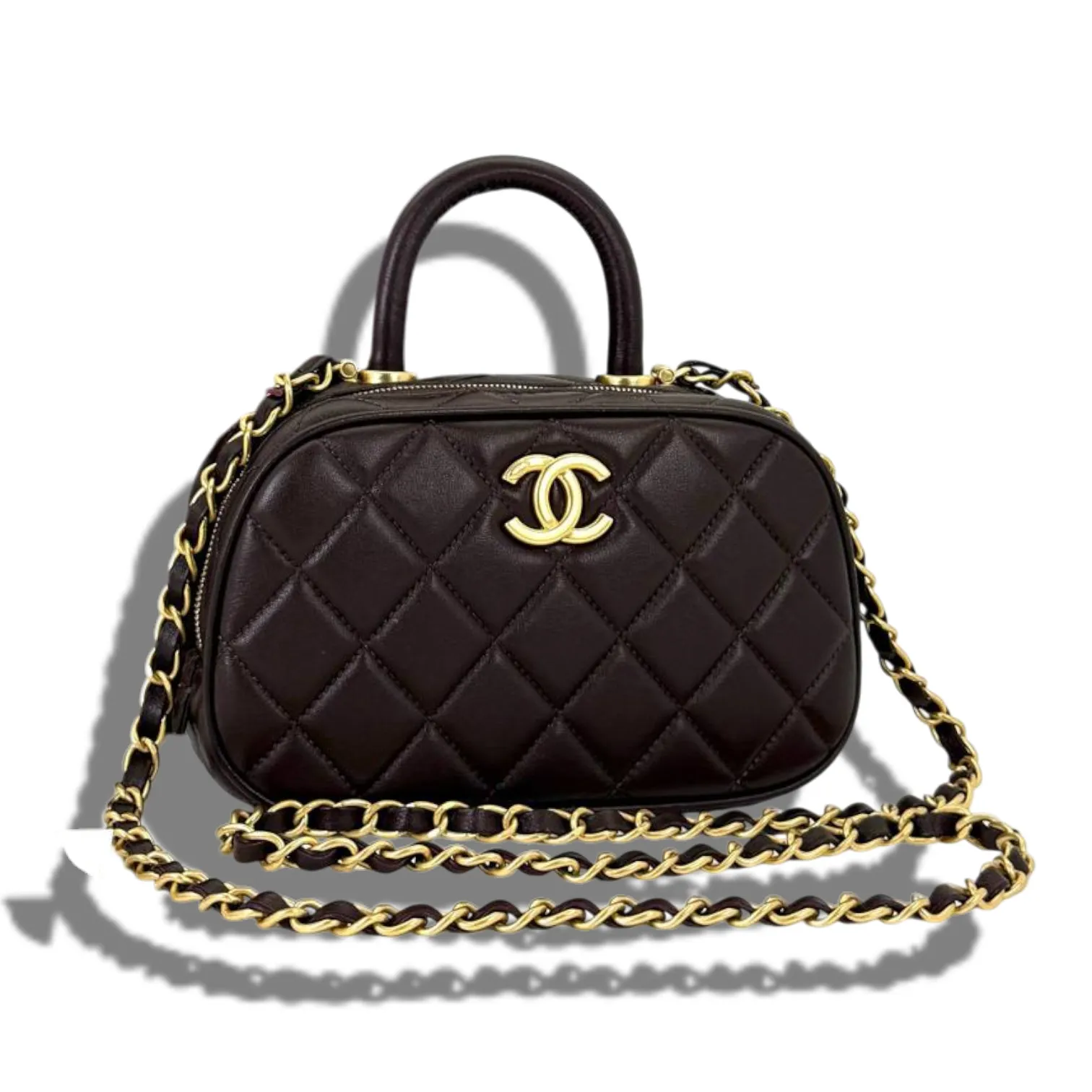 Сумка CHANEL Mini Bowling (21 см)