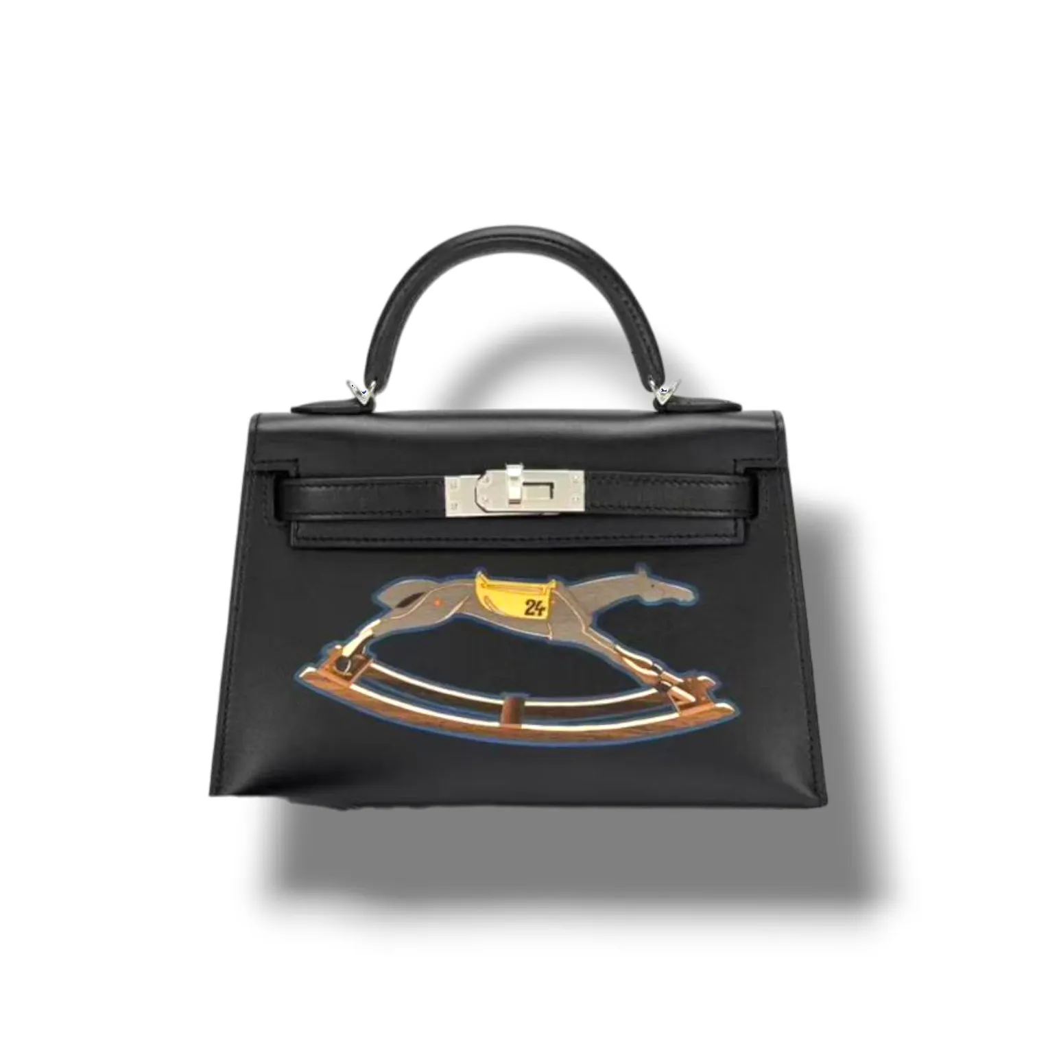 Сумка HERMES Kelly Cheval de Bois (20 см)