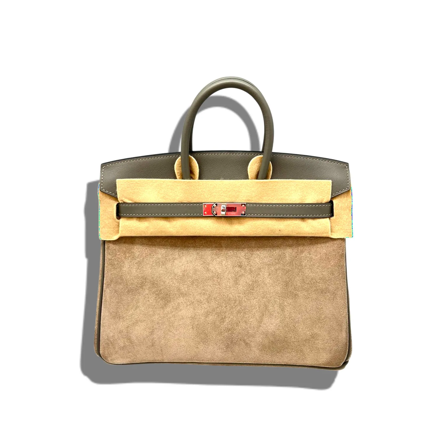 Сумка HERMES Birkin замша (25 см)