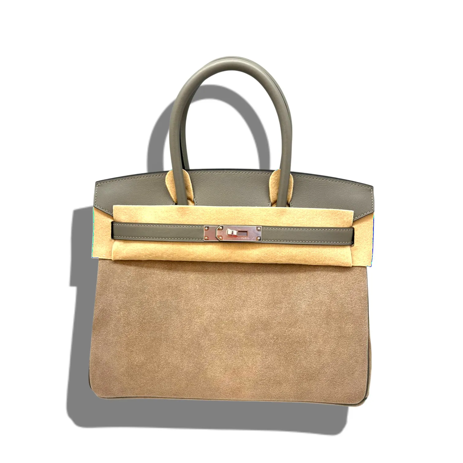 Сумка HERMES Birkin замша (30 см)