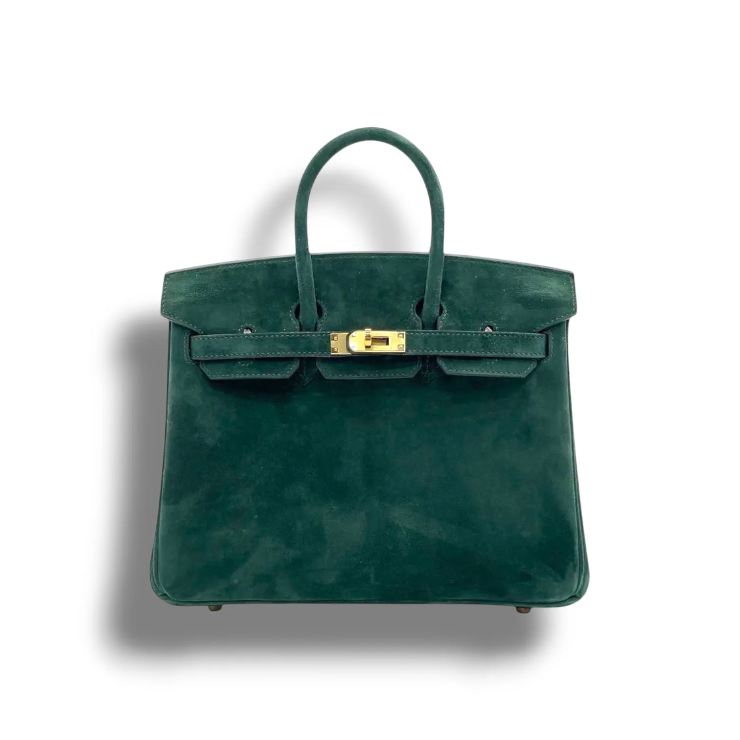 Сумка HERMES Birkin замша (25 см)