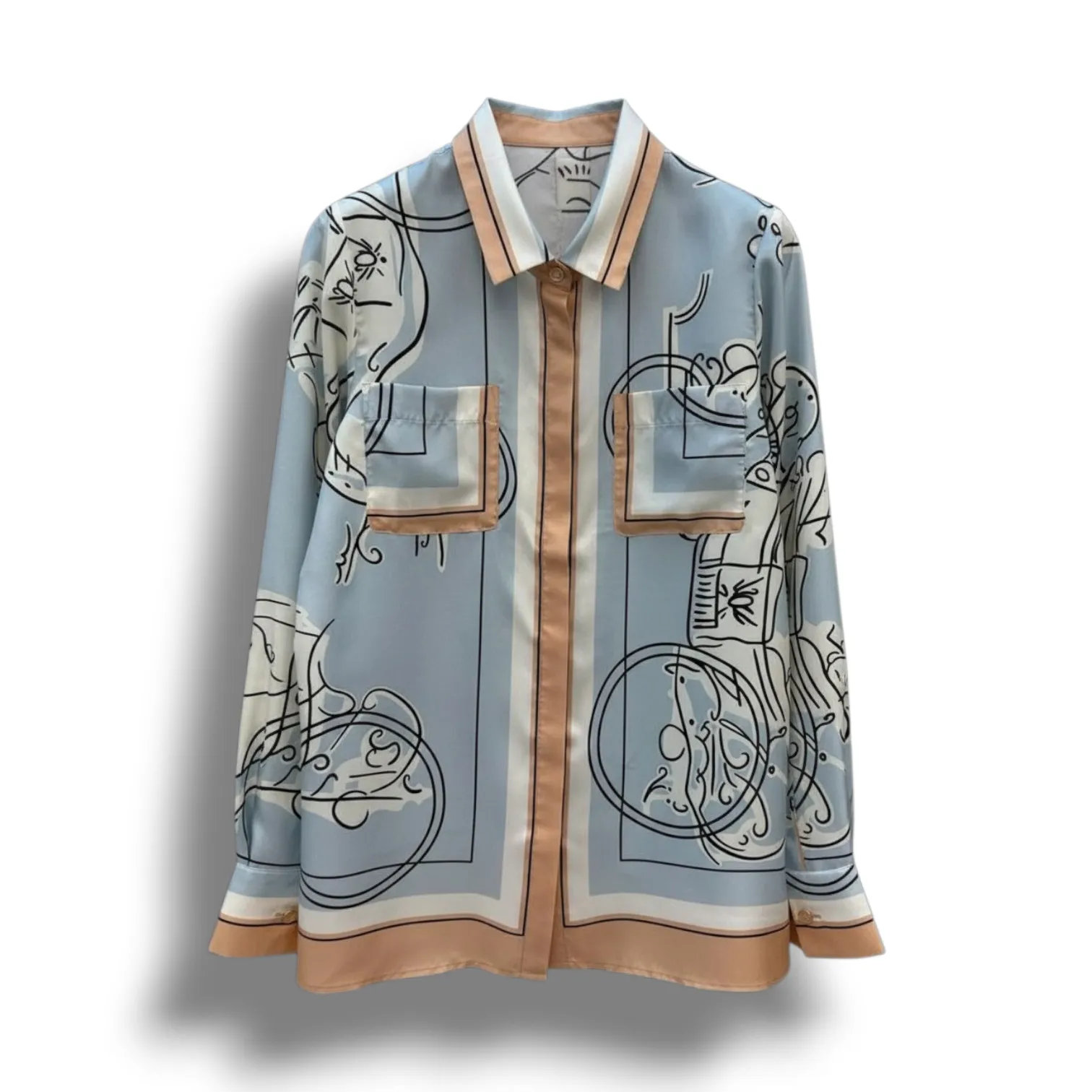 Блузка HERMES