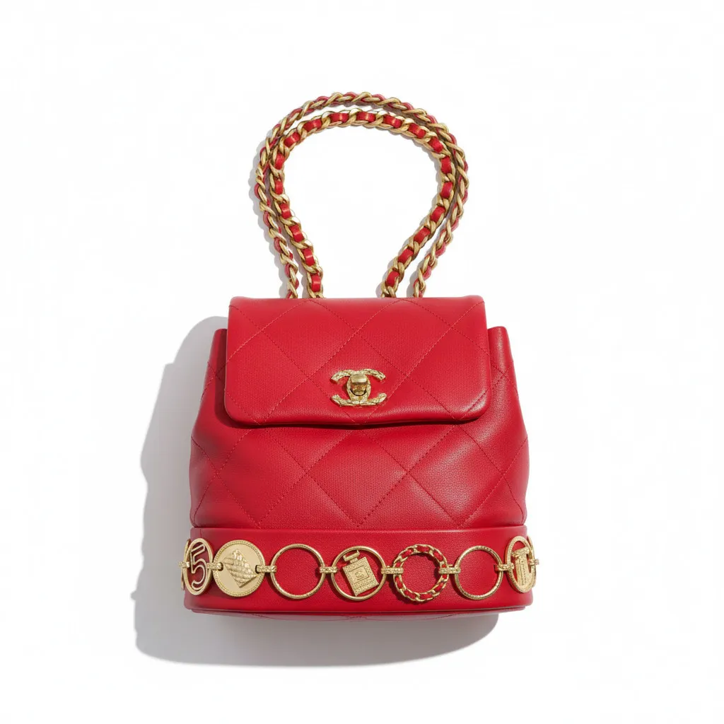 Рюкзак CHANEL Quilted Charms (20 см)