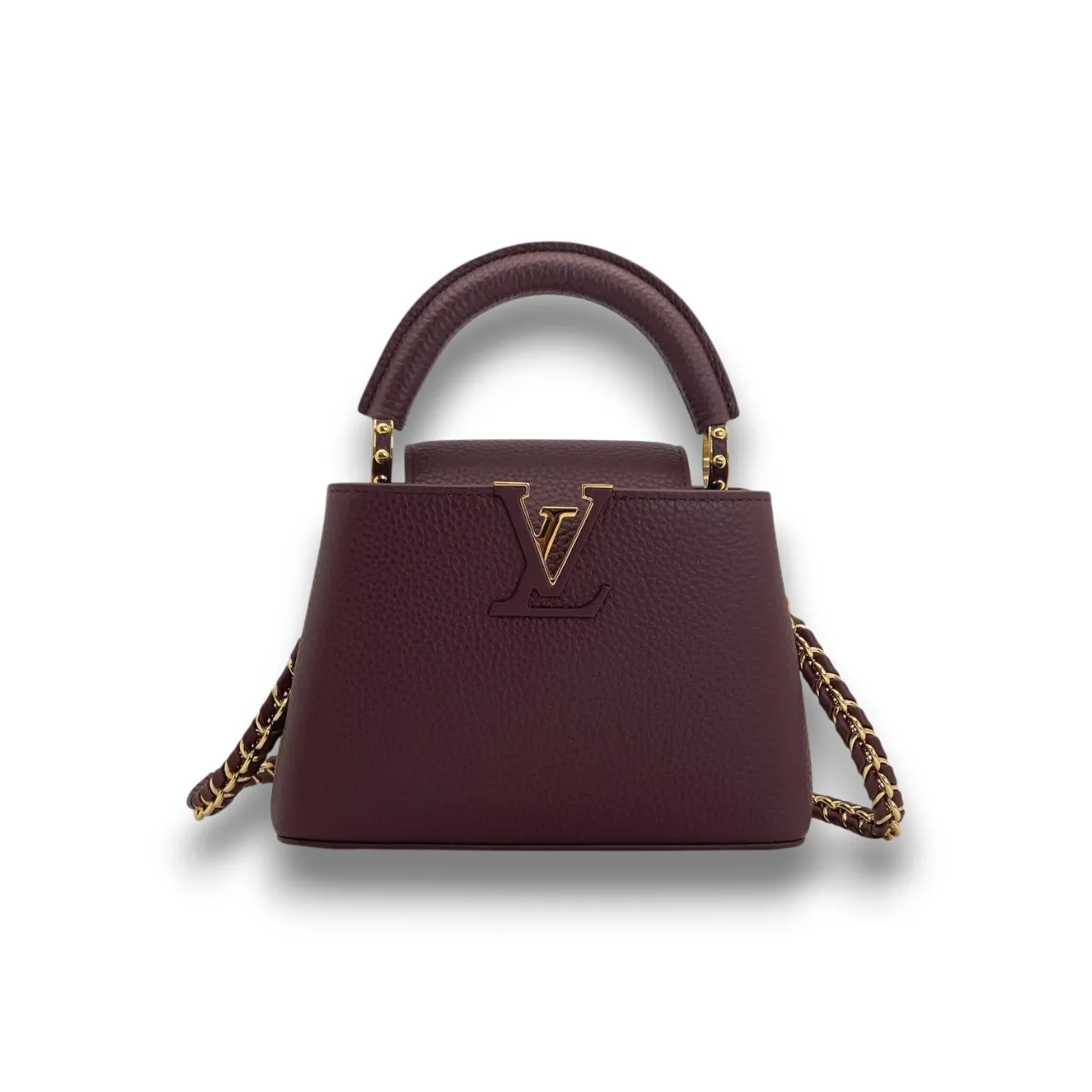 Сумка LOUIS VUITTON Capucines Wine Red (21 см)
