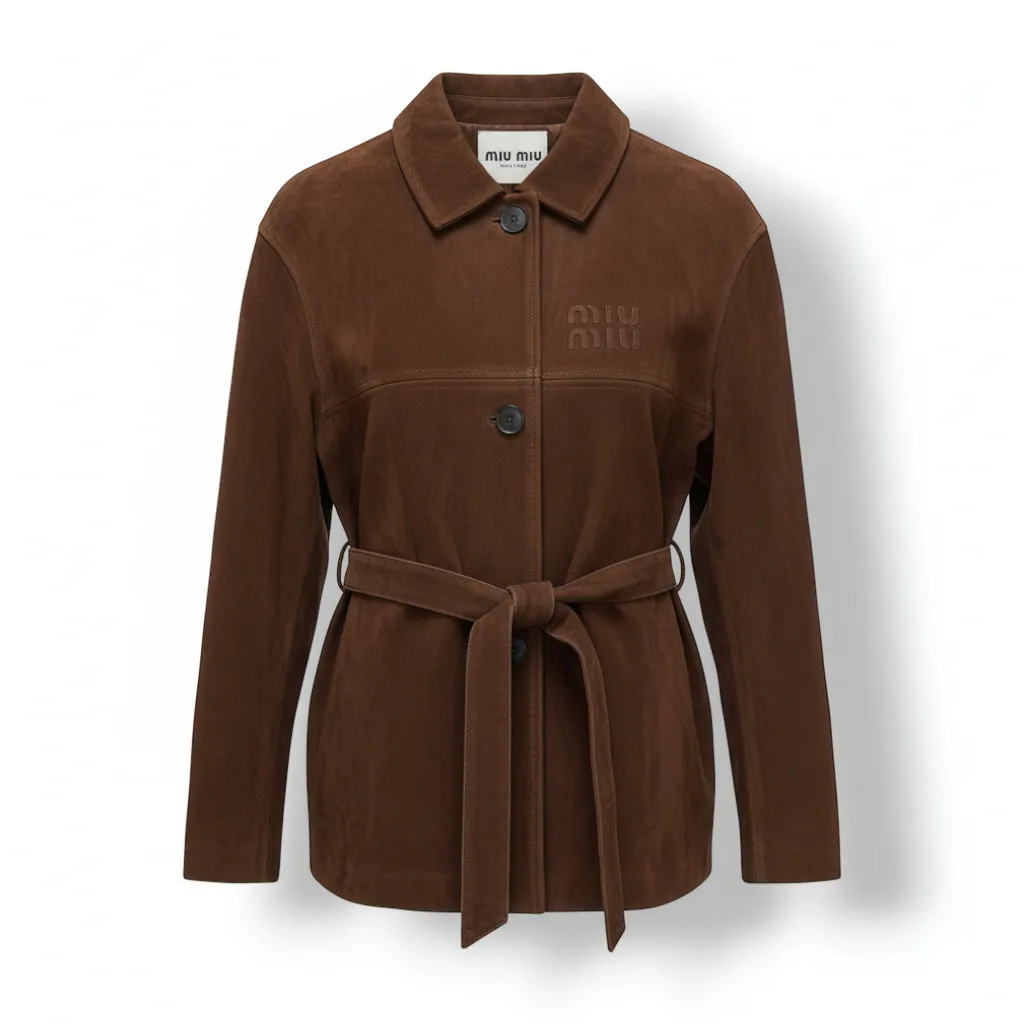 Куртка замшевая MIU MIU