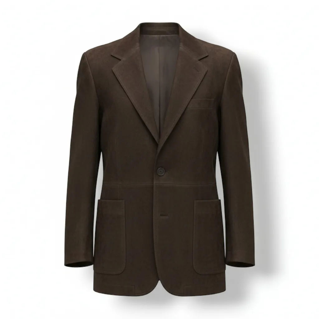 Замшевый пиджак LORO PIANA