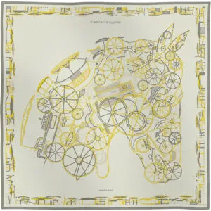Платок HERMES (90Х90 см)