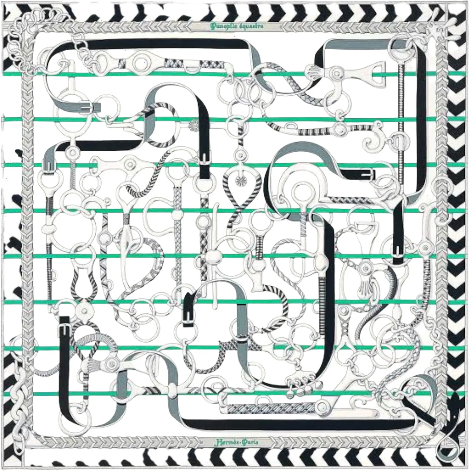 Платок HERMES (140Х140 см)