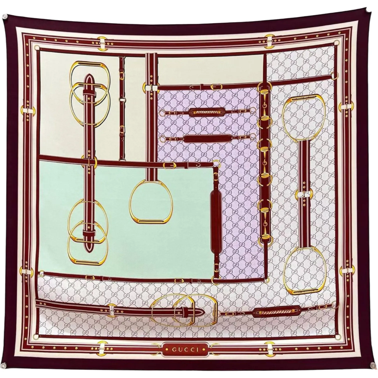 Платок GUCCI (90Х90 см)