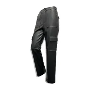 Кожаные брюки BALMAIN