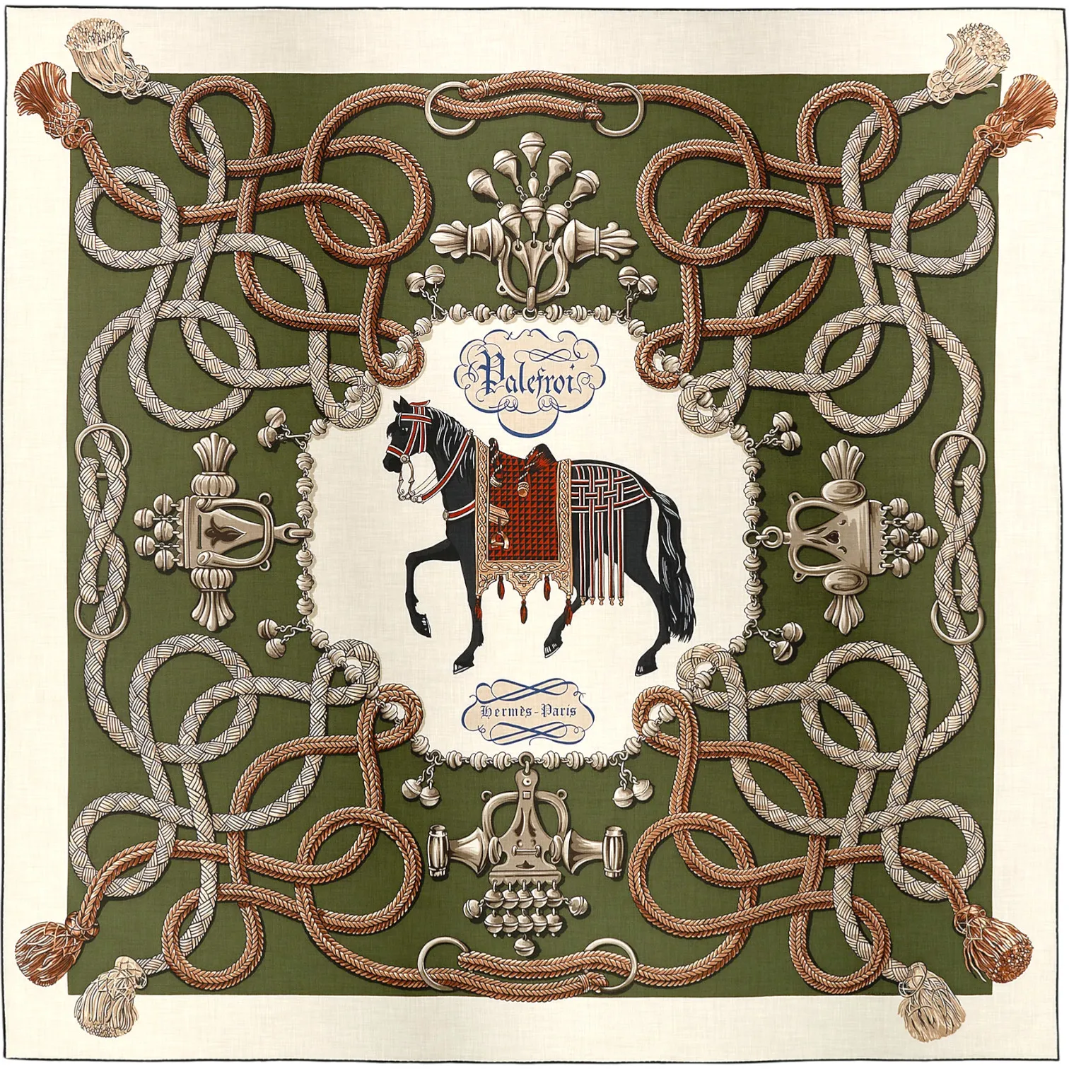 Платок HERMES (140Х140 см)
