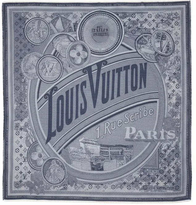 Платок LOUIS VUITTON (140Х140 см)
