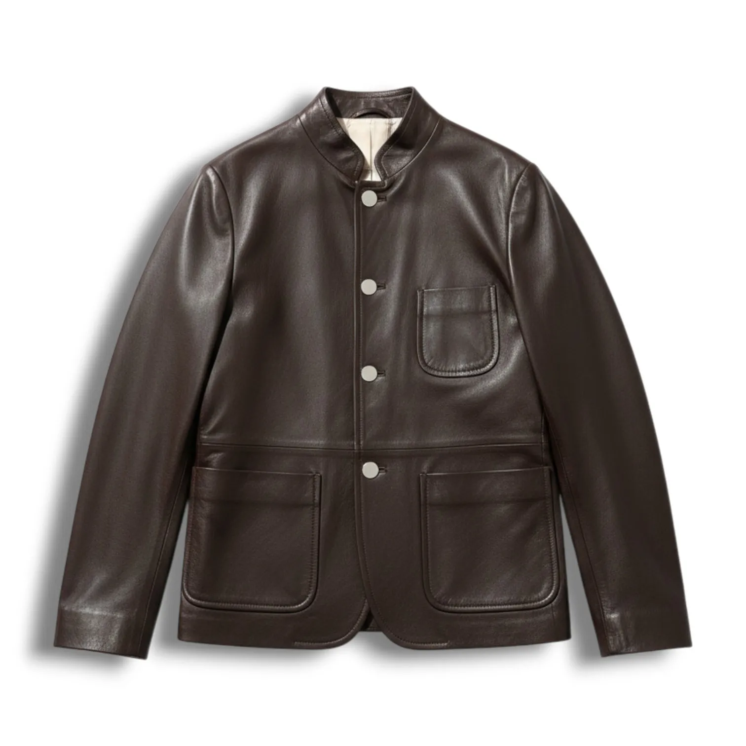 Кожаный пиджак LORO PIANA