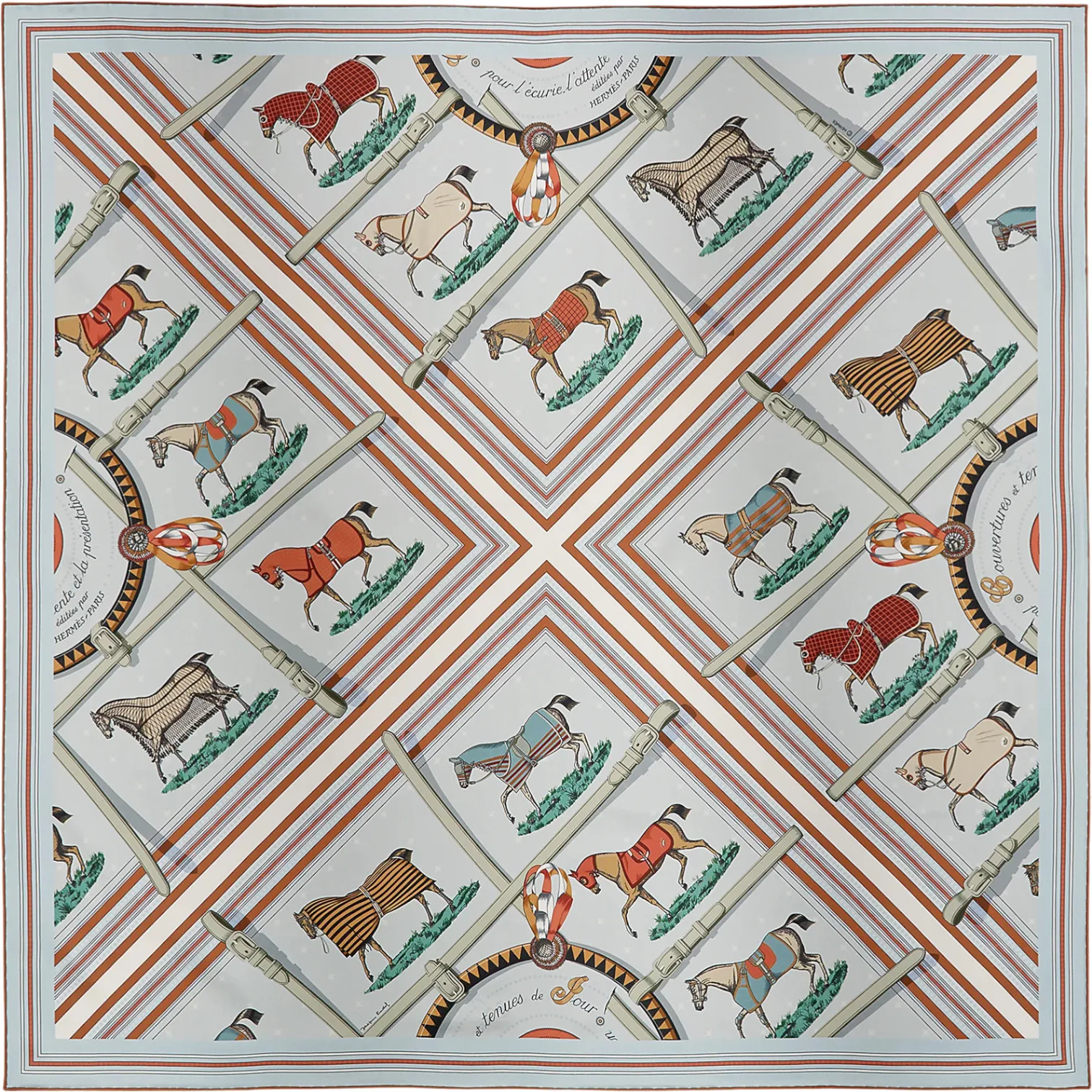 Платок HERMES (140Х140 см)