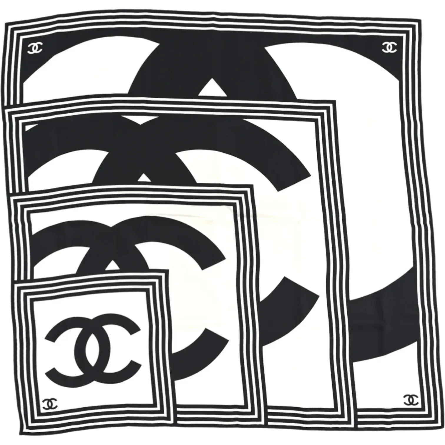 Платок CHANEL (90Х90 см)