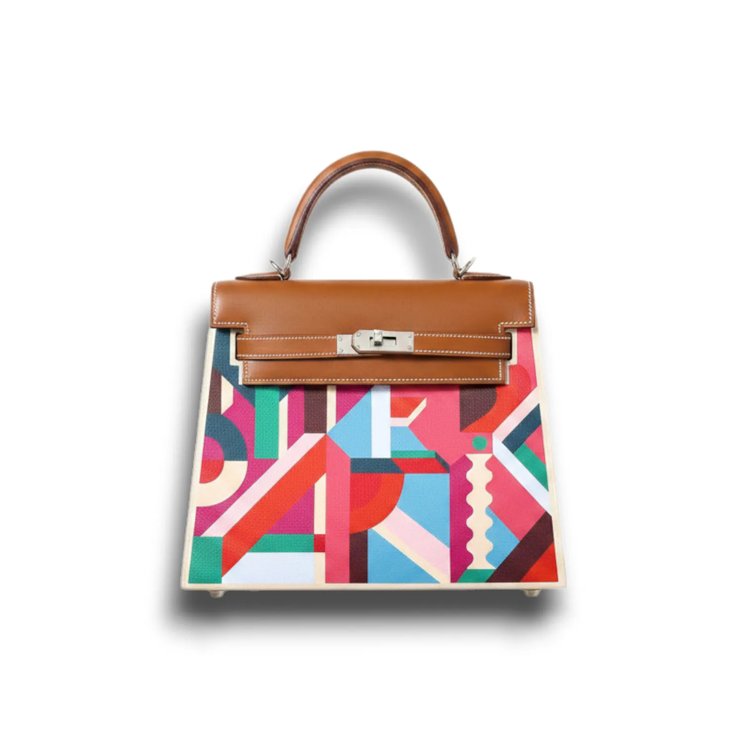 Сумка HERMES Kelly Wood Perspective Cavaliere (22 см)