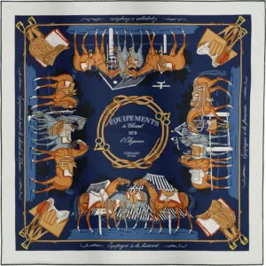 Платок HERMES (90Х90 см)