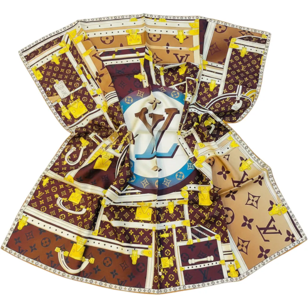 Платок LOUIS VUITTON (90Х90 см)