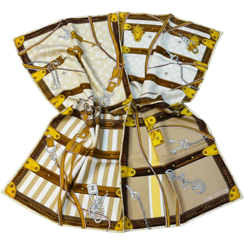 Платок LOUIS VUITTON (90Х90 см)