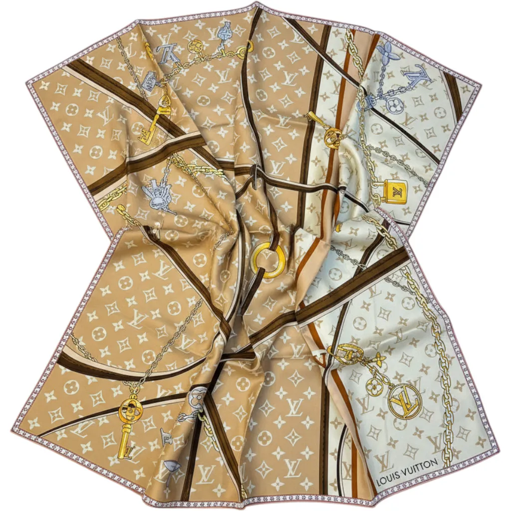 Платок LOUIS VUITTON (90Х90 см)