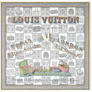 Платок LOUIS VUITTON (90Х90 см)