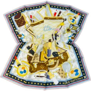 Платок LOUIS VUITTON (90Х90 см)