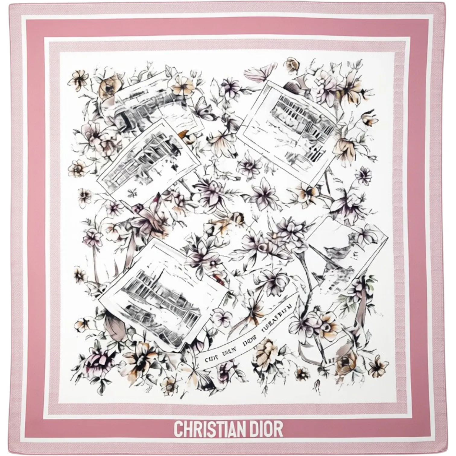 Платок DIOR (90Х90 см)
