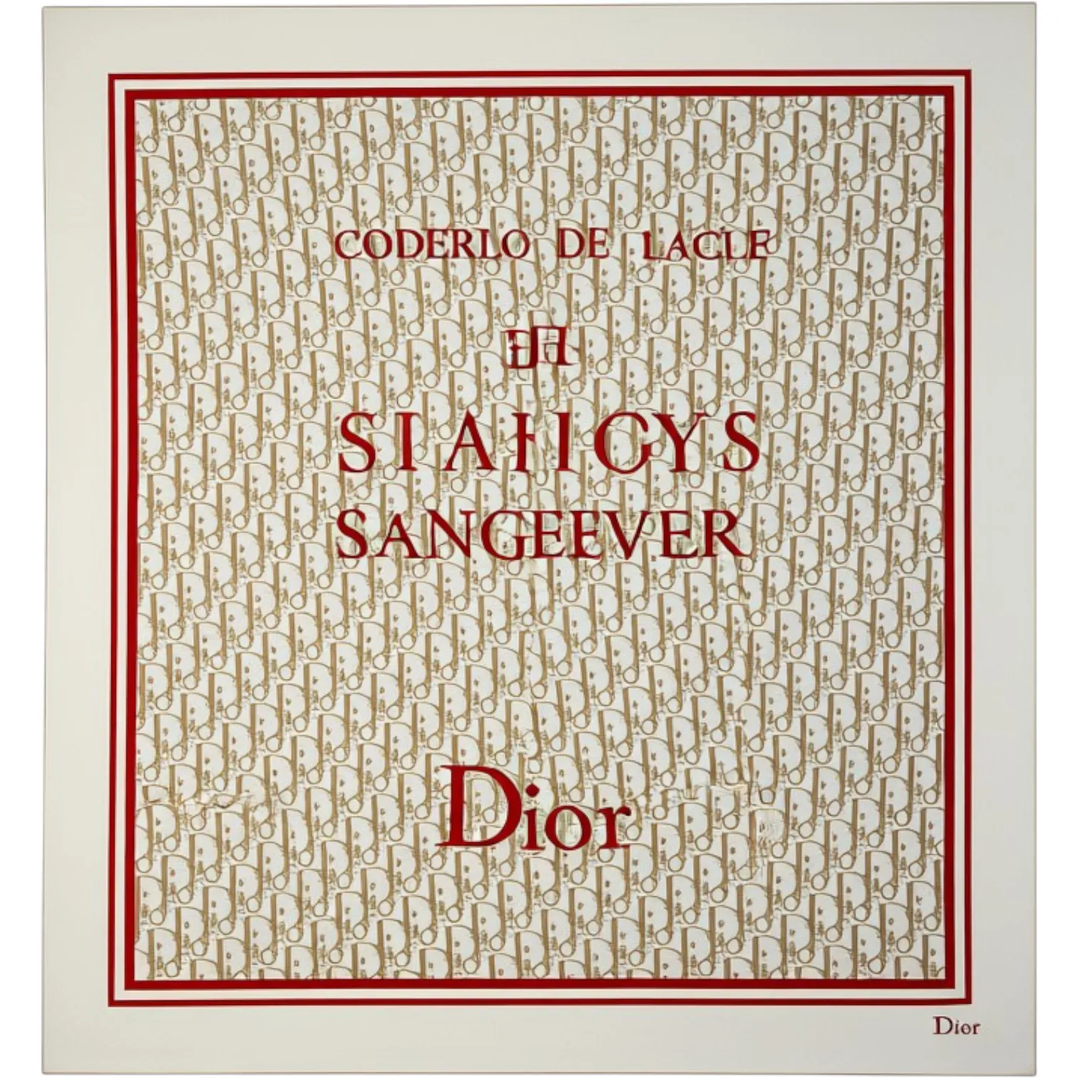 Платок DIOR (90Х90 см)